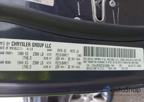 2014 Jeep Patriot Latitude from USA, damaged, VIN 1C4NJRFB2ED816806